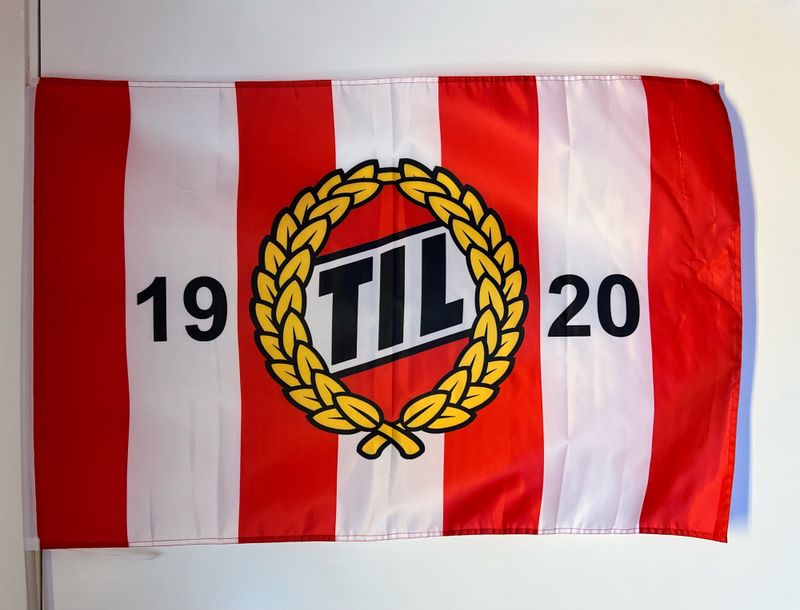 Håndholdt stort TIL-flagg 