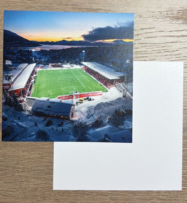 Hovedbilde Postkort Romssa vinterkamp ...